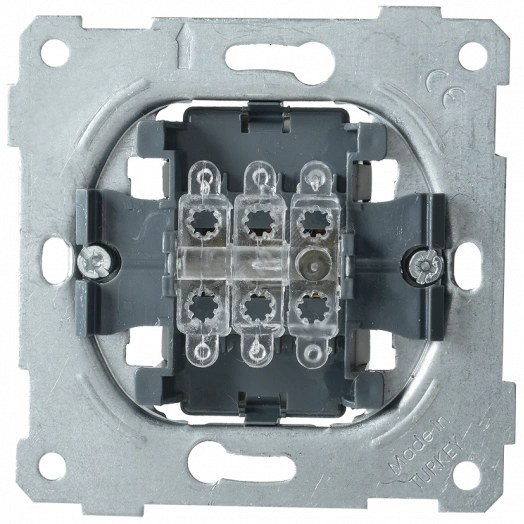 Выключатель 3 клавишный 10А BOLERO