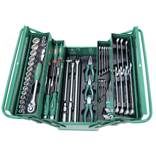 Набор инструмента универсальный 1/2''DR в ящике, 62 предмета