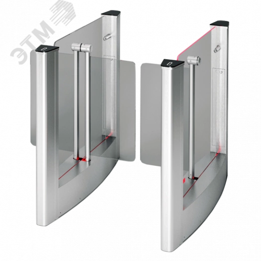Турникет тумбовый моторизованный  Quick Line с картоприёмником, центральный элемент с шириной прохода 900 мм