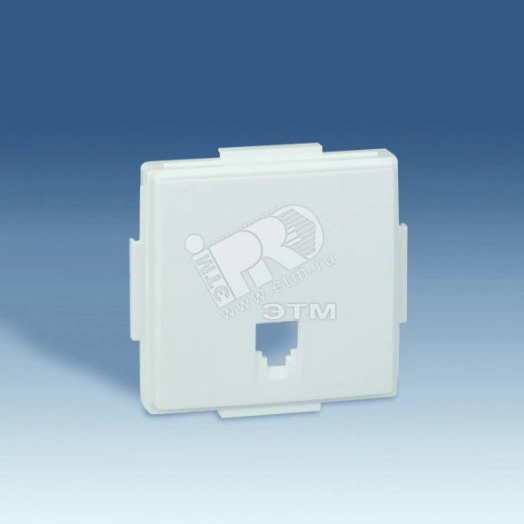 Накладка телефонной розетки, Scudo, серый