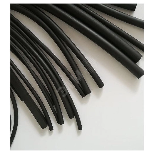 Трубка термоусадочная набор N7, длина 10 см.,коэф.усадки 3:1,черный (12шт в упаковке), Stekker