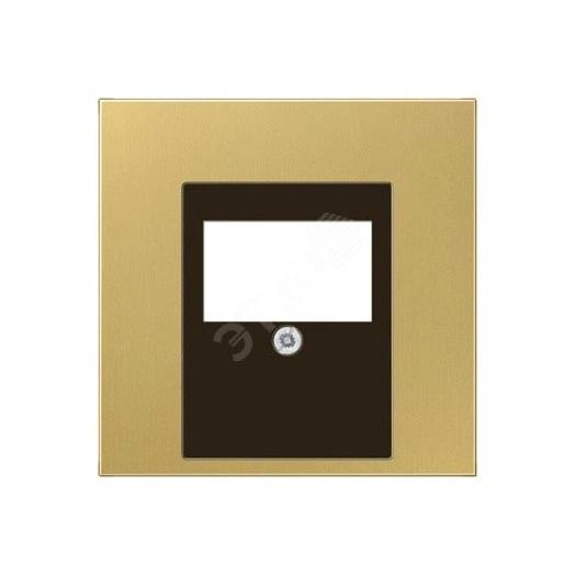 Накладка для USB розетки (ТАЕ гнезда)  Серия LS990  Материал- металл  Цвет- классическая латунь