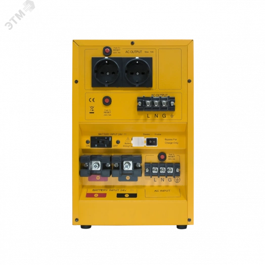 Источник бесперебойного питания line-interactive CPS 1500Ва/1000Вт фазы 1/1 без АКБ Tower Schuko, клемма