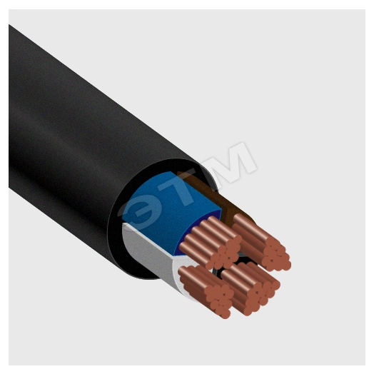 Кабель силовой ППГнг(А)-HF 4х95мс(N)-1 ТРТС