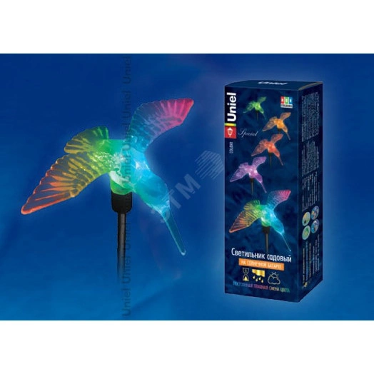 Светодиодный садовый светильник USL-S-105/MT760 на солнечной батарее Colibri Special Uniel