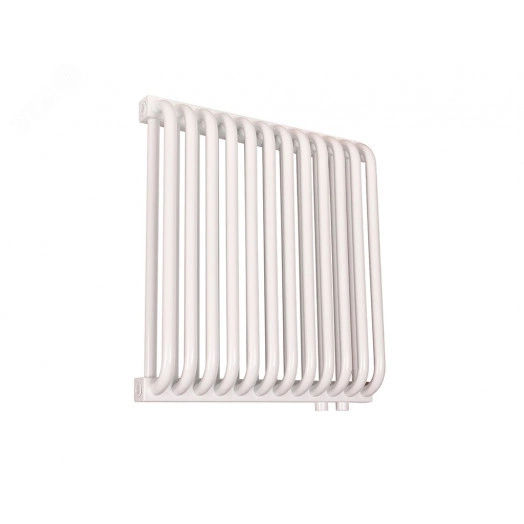 Радиатор стальной двухтрубчатый 500/100/12 нижнее правое подключение белый глянцевый