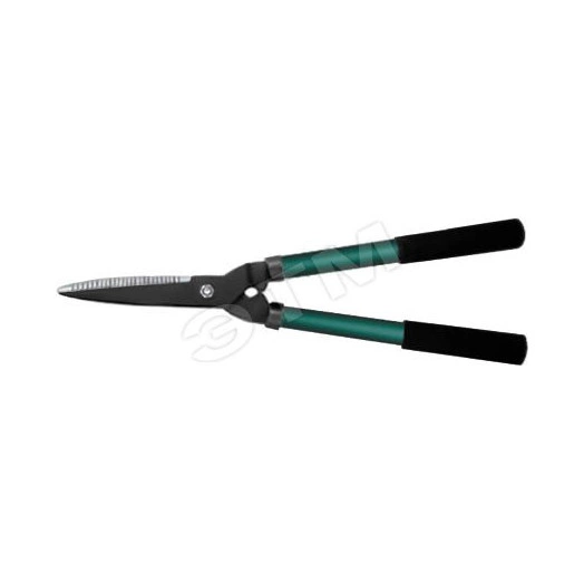 Кусторез, прямые лезвия с тефлоновым покрытием, металлические ручки 550 мм