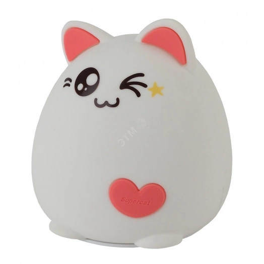 Светильник настольный  NLED-413-1W-P белый с розовым ЭРА