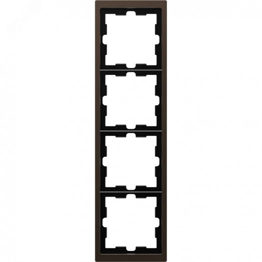 Рамка четырехпостовая D-Life мокко SD