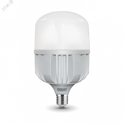 Лампа светодиодная LED 75 Вт 7000 Лм 6500К холодная E40 T140 Promo Elementary Gauss