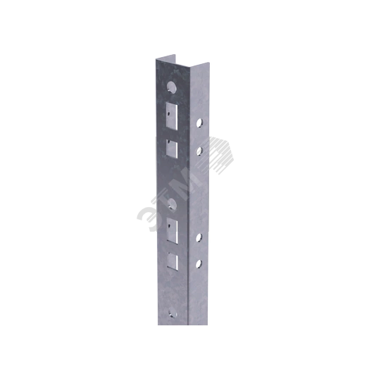 Профиль прямолинейный, L625, толщина2,5 мм, на 5 рожков, цинк-ламель