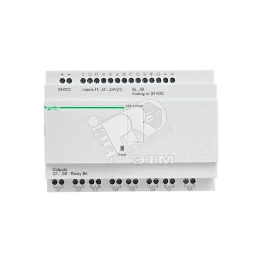 ZELIO LOGIC РЕЛЕ ЭКОНОМ 20ВХ/ВЫХ ~24В