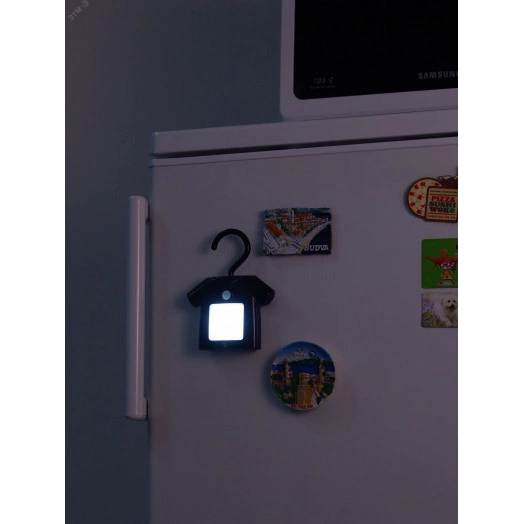 Ночник NLED-486-1W-MS-BK черный (48/1344) ЭРА