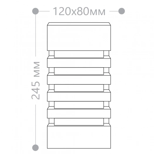 Светильник ДБУ Е27 без лампы IP54 черный
