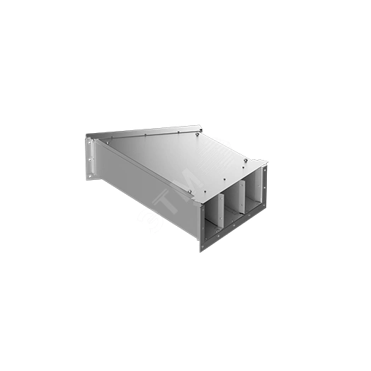 ККБ-3УГП-0.2/0.5 S=1.5мм Короб трехканальный кабельный (рамка 4мм горячеоцинкованная обшивка оцинкованная)