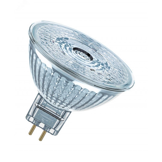 Лампа светодиодная LED 2,6Вт GU5.3 3000К 230лм спот 12V CL (замена 20Вт) MR16   OSRAM Parathom