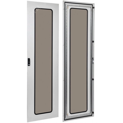 FORMAT Дверь метал. со стеклом 2000х600 IEK