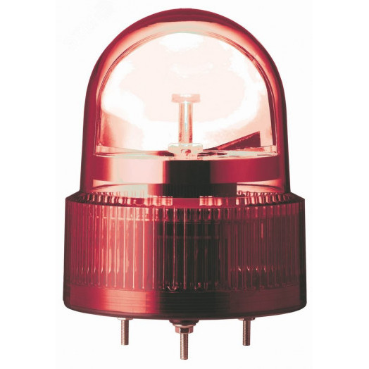 Лампа маячок вращающийся красный 24В AC/DC 1206ММ