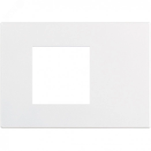 AXOLUTE Air Рамка 2 модуля итальянский стандарт белый