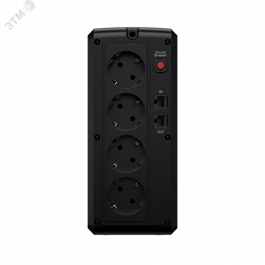 Источник бесперебойного питания line-interactive UT-G 1200Ва/700Вт фазы 1/1 48 мин Tower Schuko USB