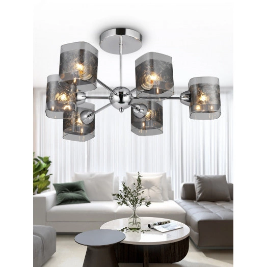 Люстра Rivoli Juanita 9097-306 6 * Е14 60 Вт модерн