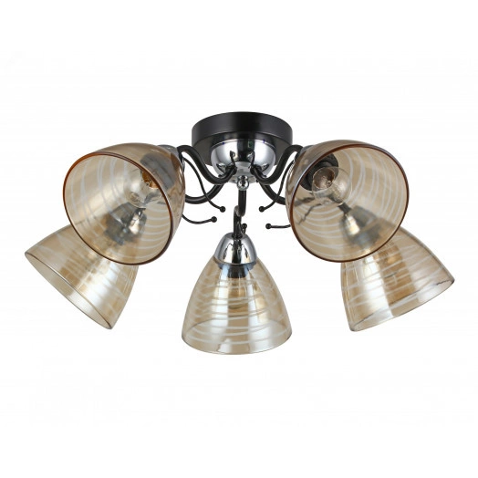 Люстра  Rivoli Friederike 3089-305 5 х Е27 40 Вт классика