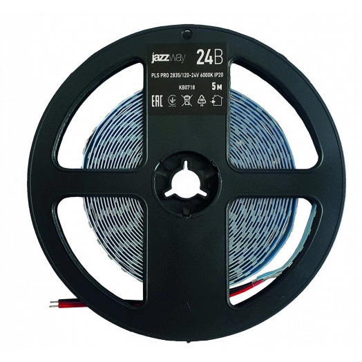 Лента светодиодная PLS PRO 2835/168-24V - 4000K IP20 5m Jazzway