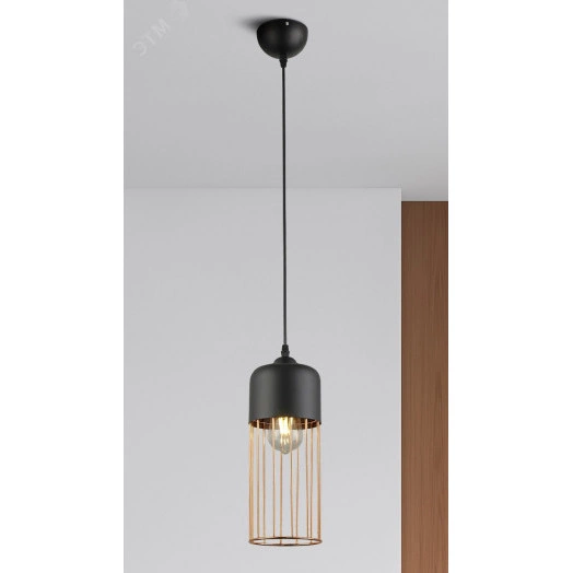 Светильник подвесной (подвес) Rivoli Josefine 5051-201 1 х E27 60 Вт лофт - кантри