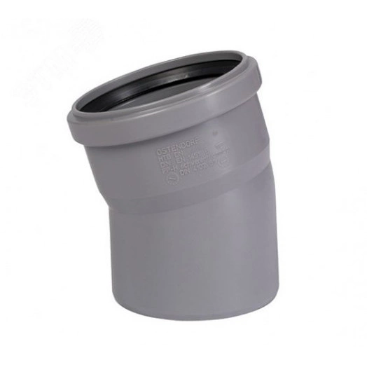 Отвод канализационный 50х15 град.