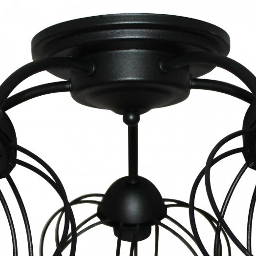 Светильник Долли 151 черный муар НПБ 01-5х60-138 Е27 ИУ