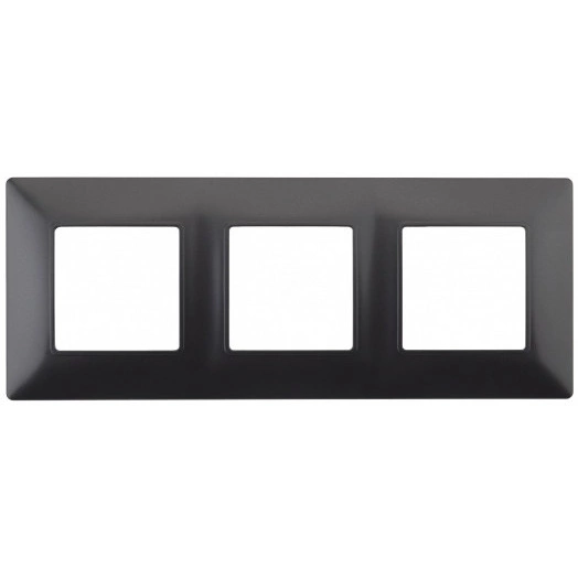 Рамка на 3 поста, Эра Elegance, антрацит, 14-5003-05