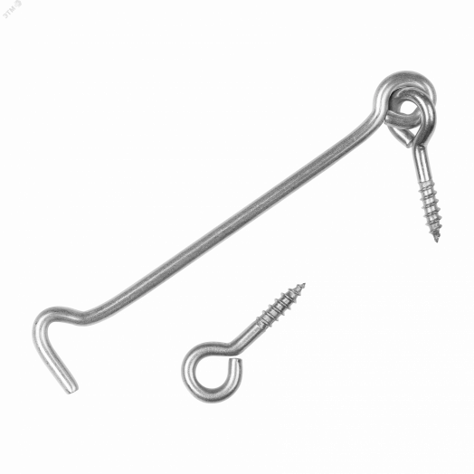 Крюк дверной 120 мм нержавеющая сталь (1 шт.)