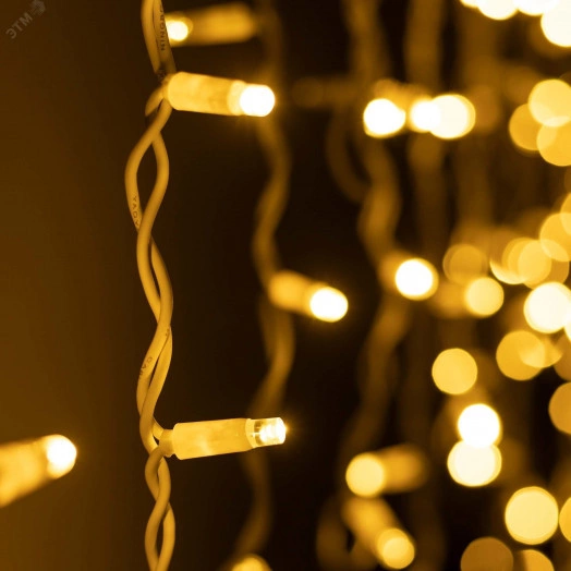 Гирлянда светодиодная декоративная ARD-EDGE-PRO-4000x600-WHITE-128LED-FLASH Warm/Warm (230V, 8W) (ARDCL, IP65)