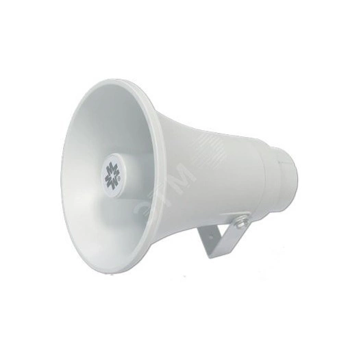 Рупорный громкоговоритель 15/7,5/3,8Вт, 100В, 209х272мм