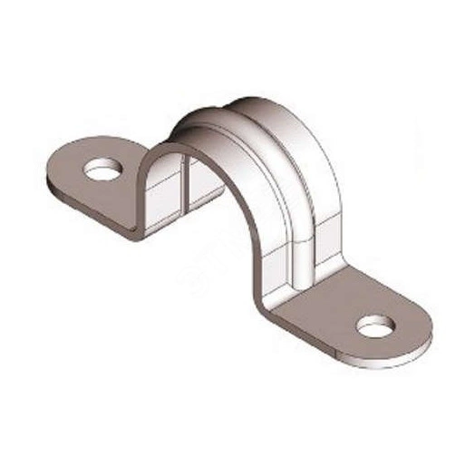 Скоба К143 У1, оцинкованный лист, S 2,0