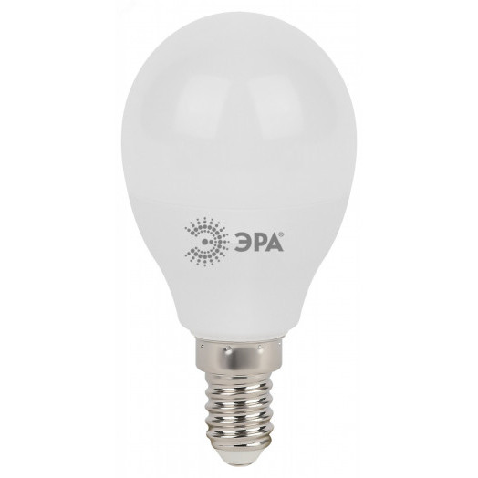 Лампа светодиодная Эра LED P45-11W-840-E14 (диод, шар, 11Вт, нейтр, E14)