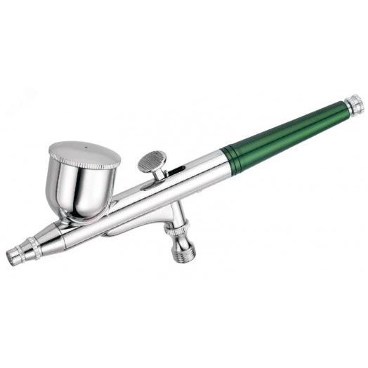 Аэрограф, бачок верхний металлический 7 мл, дюза 0.3 мм