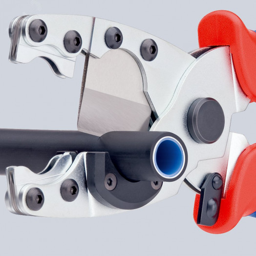 Труборез-ножницы для комбинированных многослойных ( 12 -25 мм) и защитных труб ( 18 - 35 мм) L-210 мм блистер KN-902520SB
