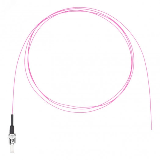 Шнур оптический монтажный (пигтейл), ST, OM4, нг(А)-HF, маджента, 1,5 м