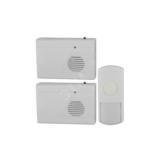 Звонок   C27-2 беспроводной, два динамика (нов.упак) (10/60/360) ЭРА