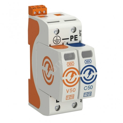 УЗИП для силовых сетей 1+NPE  (Класс I+II), 150В