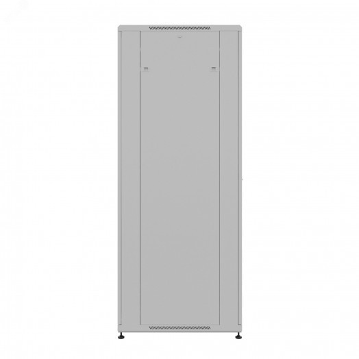 Шкаф напольный универсальный серверный NTSS R 42U 600х800мм, 4 профиля 19, двери стекло и сплошная металл, боковые стенки съемные, регулируемые опоры, разобранный, серый RAL 7035