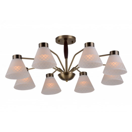 Люстра  Rivoli Meta 2058-308 8 х Е27 40 Вт классика