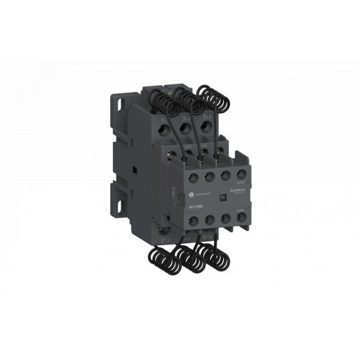 КОНТАКТОР MC1D ДЛЯ КОНДЕНСАТОРНЫХ БАТАРЕЙ 20 КВАР 1НО/2НЗ 110V 50/60ГЦ