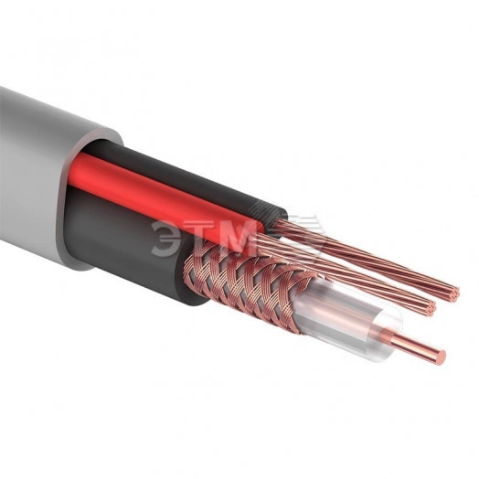 Кабель КВК-В-2+2x0,75 кв.мм (Cu/CCA) (96) белый (200 м) PROconnect