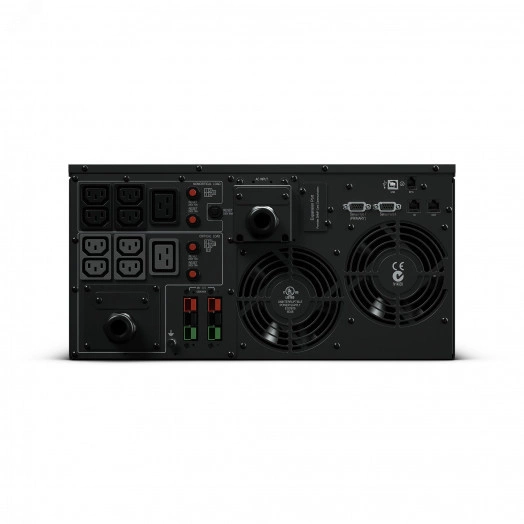 Источник бесперебойного питания line-interactive PR RT 6000Ва/4500Вт фазы 1/1 10 мин Rack IEC C13, IEC C19, клемма   USB, SNMP