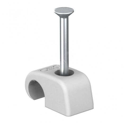 Крепежная скоба с гвоздем 7-12mm, L35