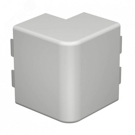 Крышка внешнего угла кабельного канала WDKH 60x110 мм (ABS-пластик, светло-серый)