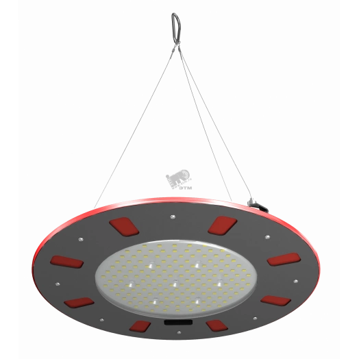 Светильник LED KEDR 2.0 ССП (ССП) 180Вт 23300Лм 5,0К КСС Д прозрачный рассеиватель IP67 подвесной
