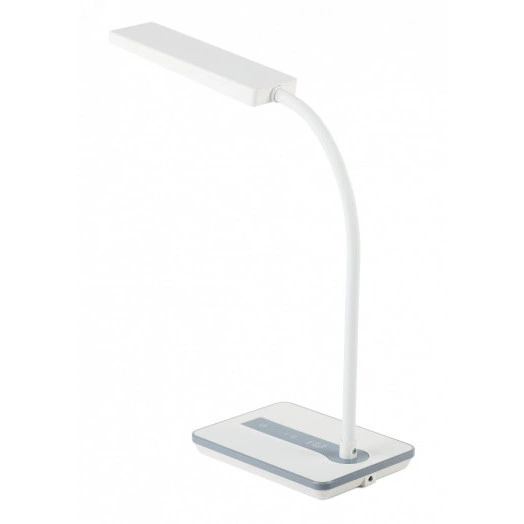NLED-446-9W-W настольный светиьник белый ЭРА